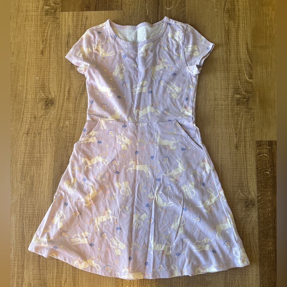 Girl’s Unicorn‎ Dress - Medium (7-8)